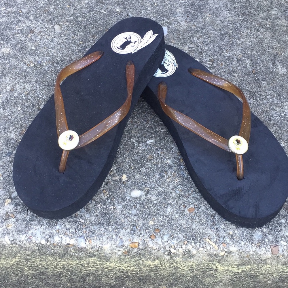 Collectible Redskin Flip-flops